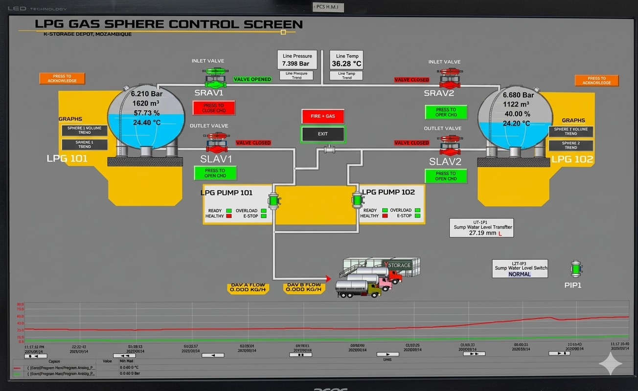 Vessel operations overview from arrival to completion reporting